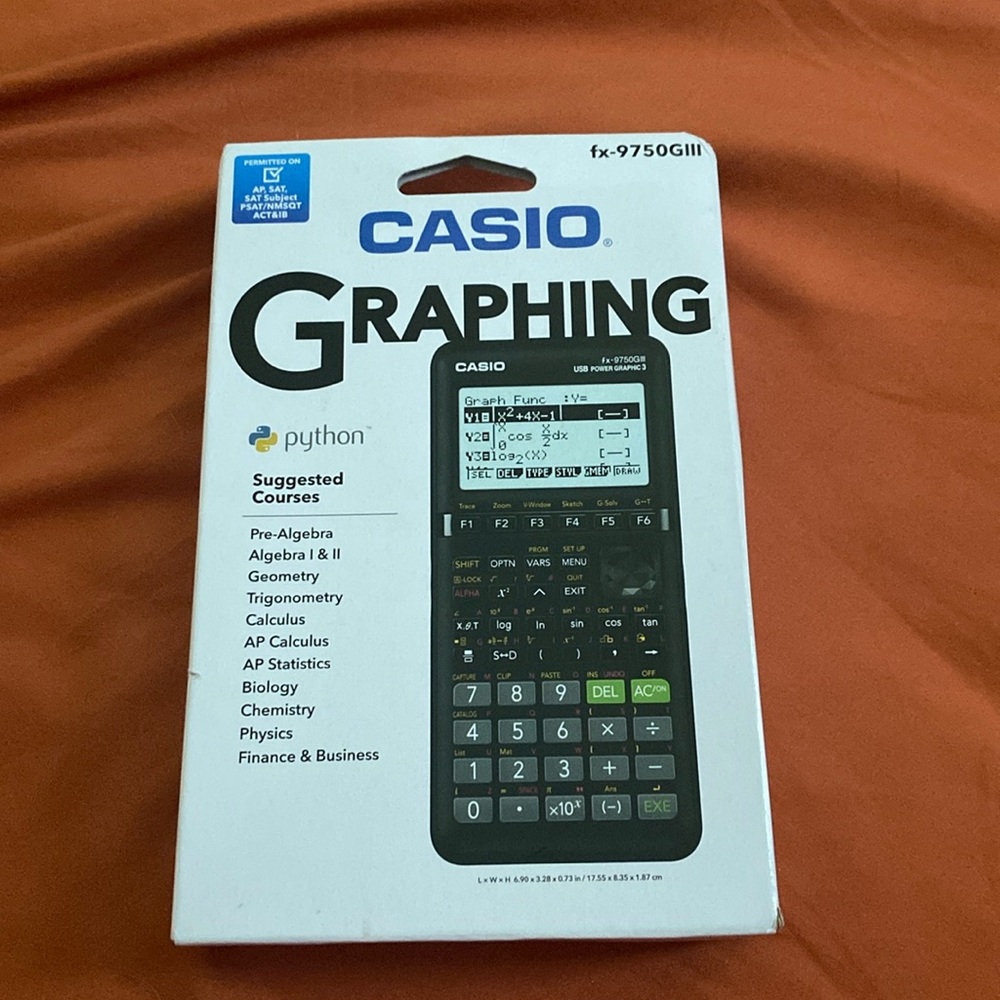 Casio Graphing Calculator fx-9750GIII Grapher